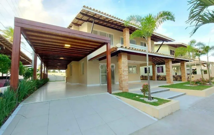 Casa de Condomínio à Venda (4 quartos, 3 suítes) Aracaju/SE | Porcelanato | Varanda Gourm