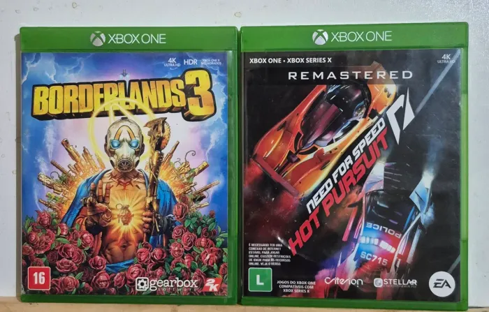 Dois Jogos Xbox.