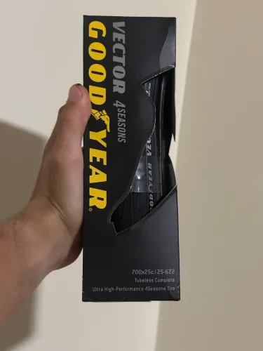 Par de Pneu Goodyear speed tubules vector 4 seasons