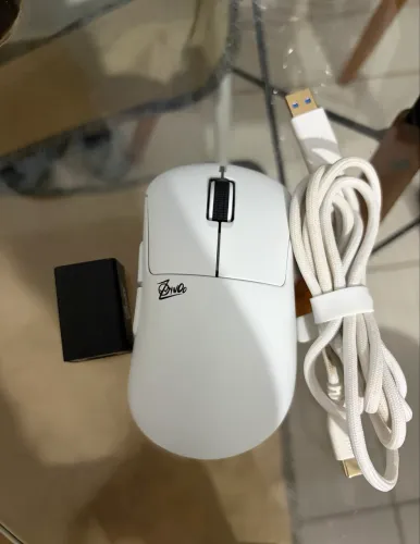 Mouse Gamer Pulsar ZywOo The Chosen X2 Wireless Branco - Excelente Estado