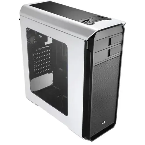 Gabinete Gamer Mid Tower AERO-500 WINDOW EN55583 Branco AEROCOOL.