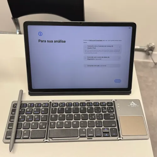 Tablet Samsung Galaxy S9 FE 128Gb + Caneta S Pen + Teclado Bluetooth + Bolsa | Com Caixa