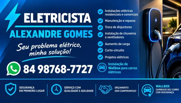 Eletricista predial e residencial