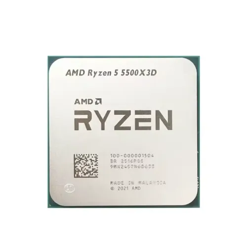 Processador AMD Ryzen 5 5500X3D, 6-Core, 12-Threads, 3GHz (4GHz Turbo), Cache 99MB, AM4