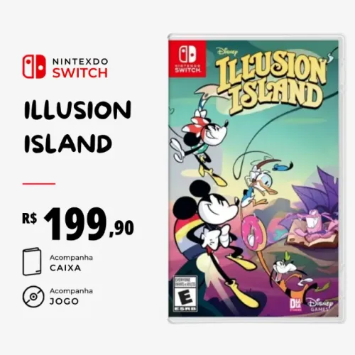 Ilusion Island Jogo Nintendo Switch