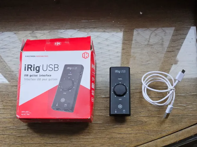 Interface iRig USB - Guitarra, Baixo, Violão 