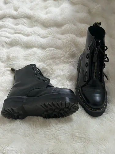 bota dr martens sinclair plataforma 37/38 couro legitimo original vintage