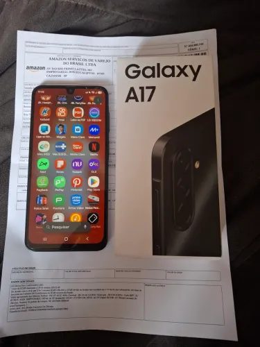 Samsung Galaxy A17 256gigas com nota fiscal na garantia