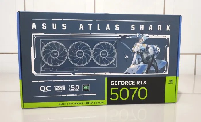 Placa de Vídeo Asus RTX 5070 ATS OC 12GB GDDR7 Garantia 2029 [Lacrada]