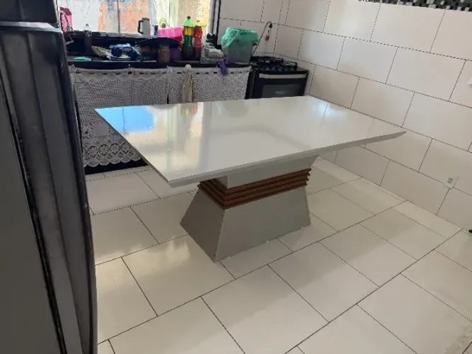 Conjunto Sala de Jantar 6 Cadeiras Dream Espresso Moveis - Comprado na Madeira Madeira