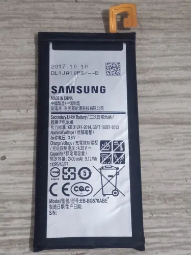 Bateria Samsung Galaxy J5 prime original  EB-BG570ABE 2400MAh