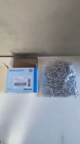 Rebites de repuxo 4,8 x 25 mm ancora cx com 100 unidades