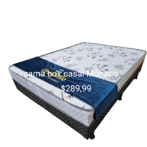 Cama box Mônaco casal