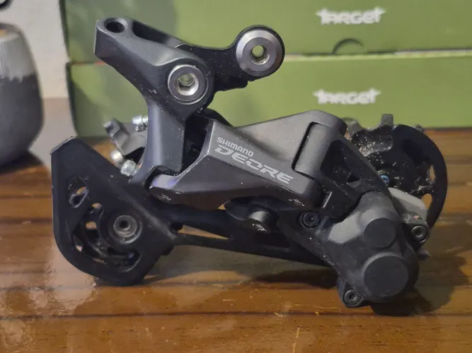 Cambio Shimano Deore M4120 SGS 10 Velocidade com travas