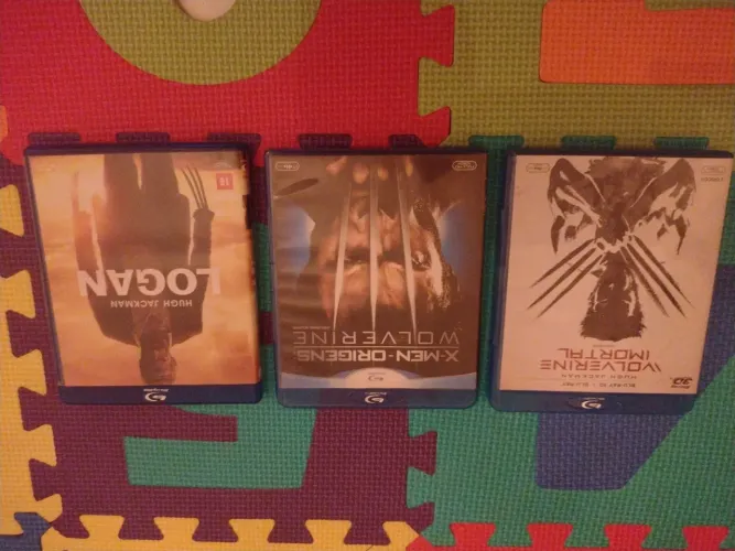 Blu rays Wolverine coleção