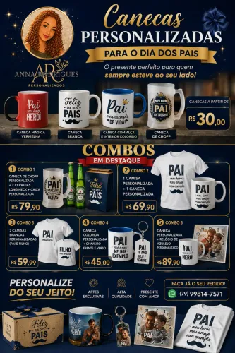 Presentes dia dos Pais