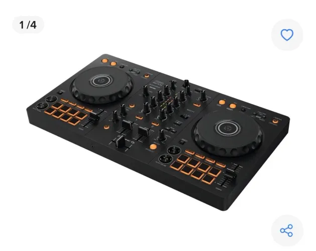 Controlador Pioneer Dj Ddj Flx4 Preto