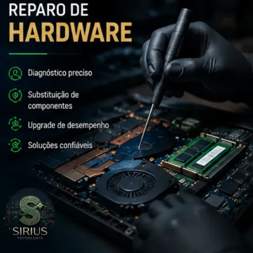 Conserto de Notebook e Computador - Hardware e Software | Sirius Tecnologia