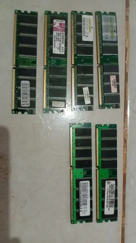Lote memórias dimm e ddr -drive disquetes-hd 80 giga ide