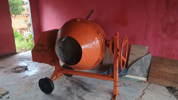 Betoneira Metalpama 400L (Motor 2CV Monofásico 220w) 