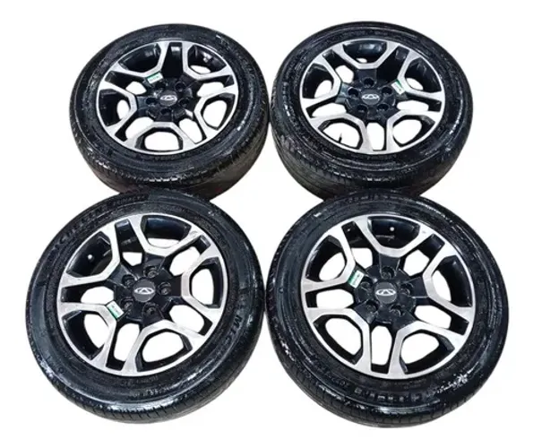 Jogo Roda Com Pneu 205/55 R16 Chery Tiggo 3x
