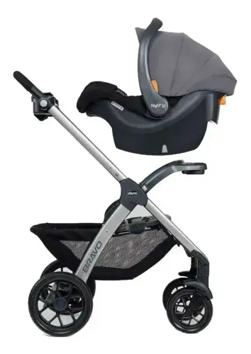 Chicco Bravo Trio Travel System 3 em 1 - Completo 