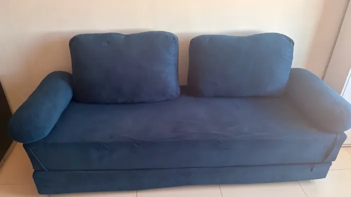 Sofá cama - azul marinho