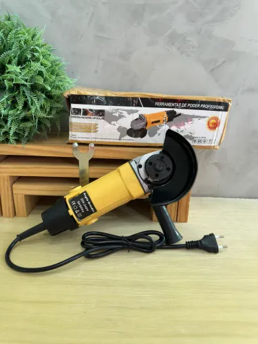 Esmerilhadeira Angular 900W | Potente e Versátil | Entrega Imediata