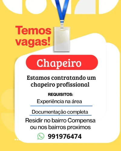 Estamos contratando