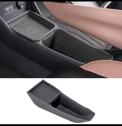 Caixa de Armazenamento Console Central silicone para BYD Mini Dolphin