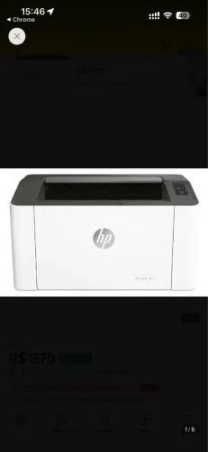 Impressora HP laser