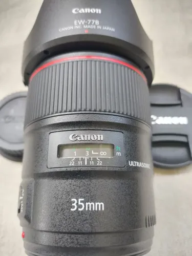 Lente Canon EF 35mm 1.4 L II USM <br>Valor = 8450