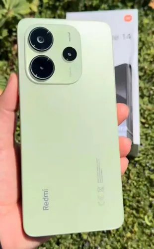 Smartphone Zero Lacrado - Versão GLOBAL - Note 14 (5G) Green - Verde O top 256/8
