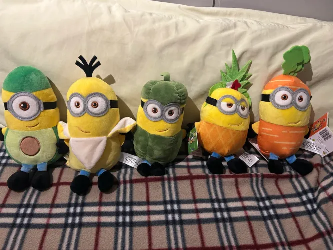 KIT COM 5 PELÚCIAS FOFAS- QUASE NOVAS 
