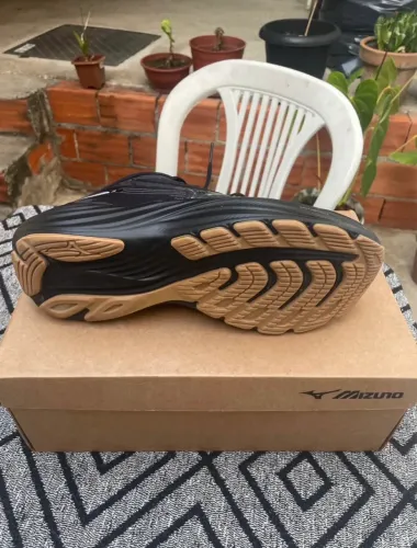 Mizuno Wave Goya 3 Preto - Usado 1x (Estado de Zero) + Caixa