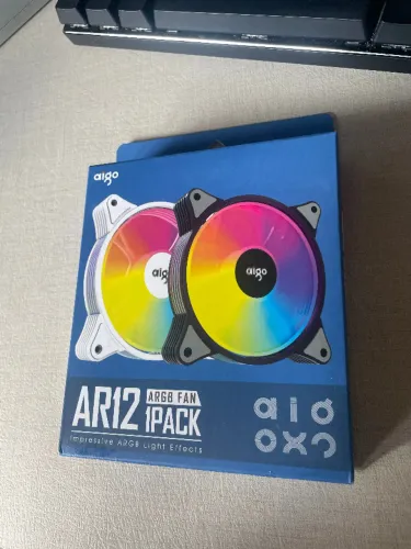 Kit 4 UNIDADES - Cooler Fan Aigo AR12