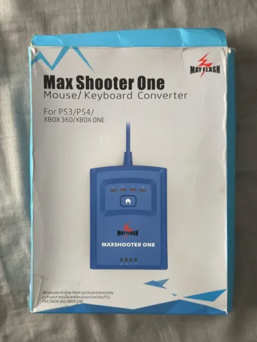 Adaptador Teclado e mouse MaxShooter One (PS4, Xbox One, PS3, Xbox 360) - Completo na Caix