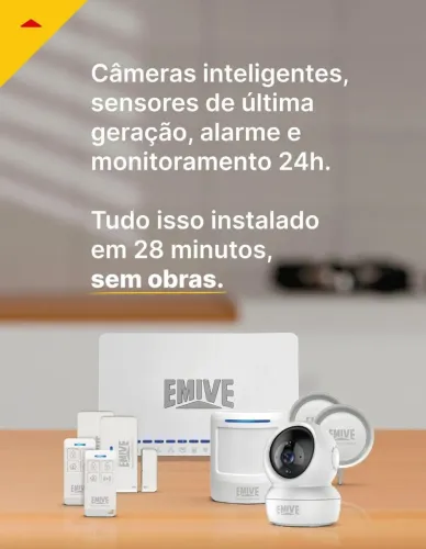 Câmera de monitoramento 24h / segurança eletrônica 