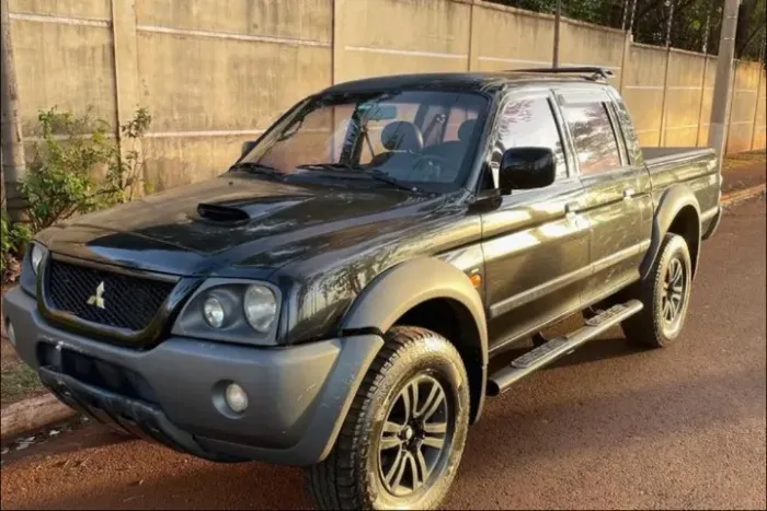 L200 2.5 4x4 TURBO DIESEL 2008 EXTRA