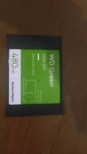 SSD WD Green 480GB SATA 2.5" - Saúde 100% | Pouquíssimo Uso