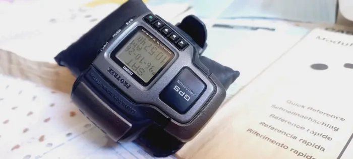 Relógio casio PROTREK GPS