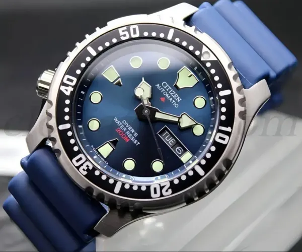 Citizen Promaster Marine Blue Sunburst Ny0040-17l Azul