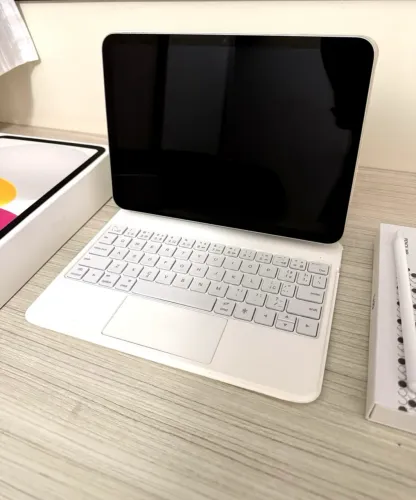 iPad 10ª Geração + Kit Completo (Estado de Novo)
