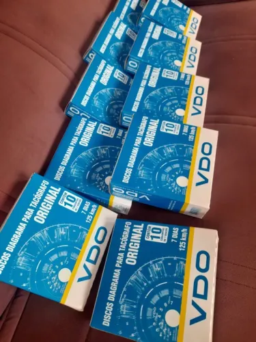DISCO TACÓGRAFO 7 DIAS 10 CAIXAS