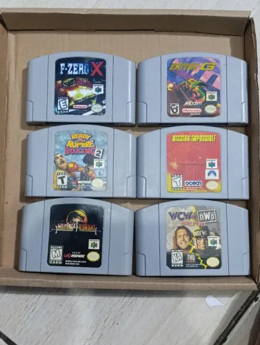 Cartuchos de Nintendo 64