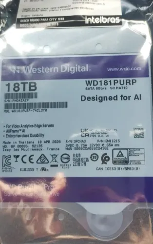 HD PURPLE 18 TERABYTE