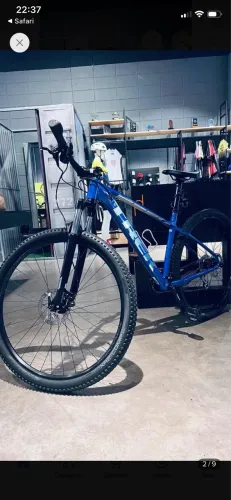 Montain Bike trek- azul marlin