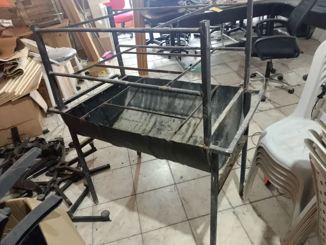 Churrasqueira tambor e metalon