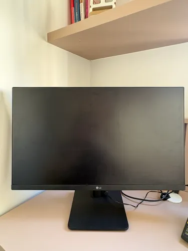 Monitor 23.8 Full Hd Ips Amd Freesync 24mp400 Preto LG 110v/220v Perfeito Estado