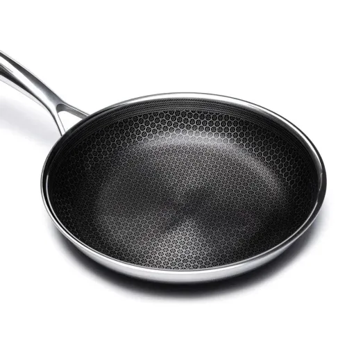 Frigideira Colméia em Aço inox 24 cm